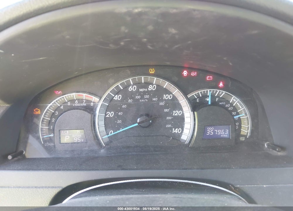 2012 TOYOTA CAMRY VIN: 4T1BF1FK8CU150324