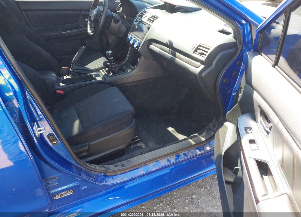 2021 SUBARU WRX VIN: JF1VA1C6XM9811563
