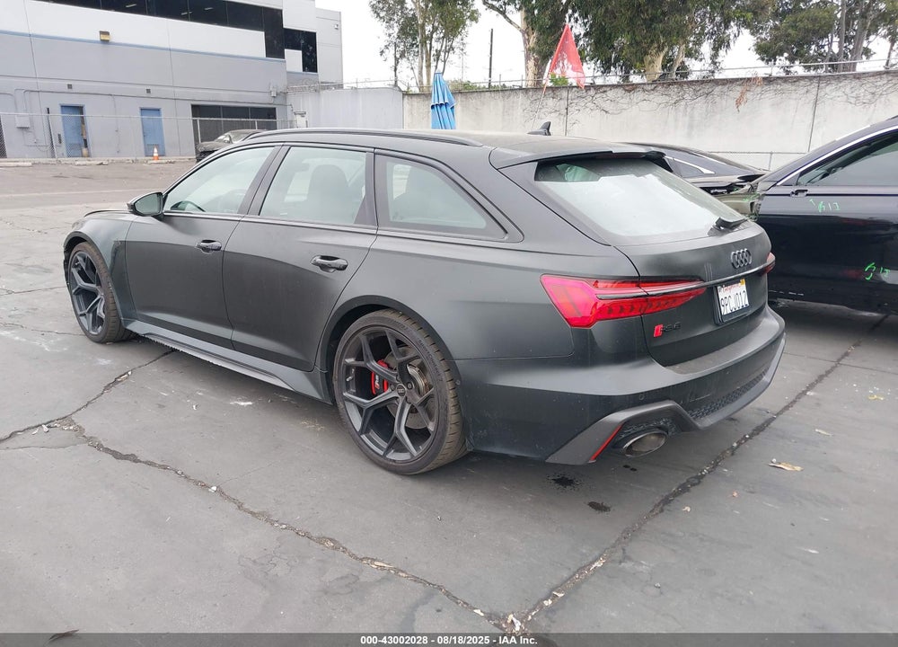 2024 AUDI RS6 AVANT VIN: WUA1DBF23RN903937