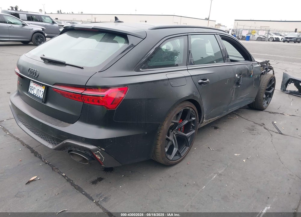 2024 AUDI RS6 AVANT VIN: WUA1DBF23RN903937