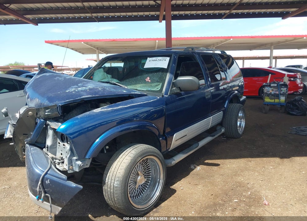 2000 GMC JIMMY JDE W/1SH/1SJ VIN: 1GKDT13W7Y2296914