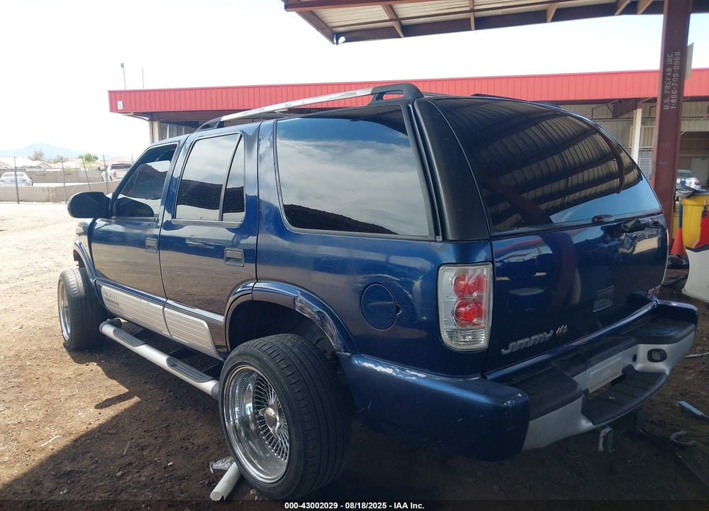 2000 GMC JIMMY JDE W/1SH/1SJ VIN: 1GKDT13W7Y2296914