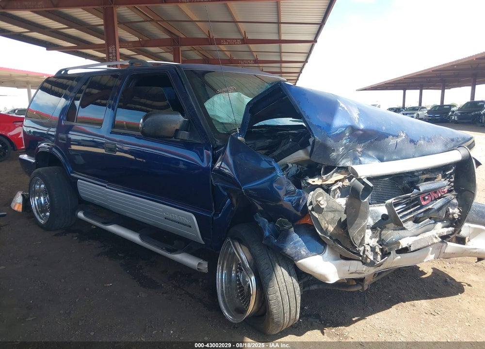 2000 GMC JIMMY JDE W/1SH/1SJ VIN: 1GKDT13W7Y2296914