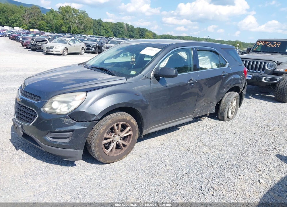 2017 CHEVROLET EQUINOX VIN: 2GNFLEEK4H6263093