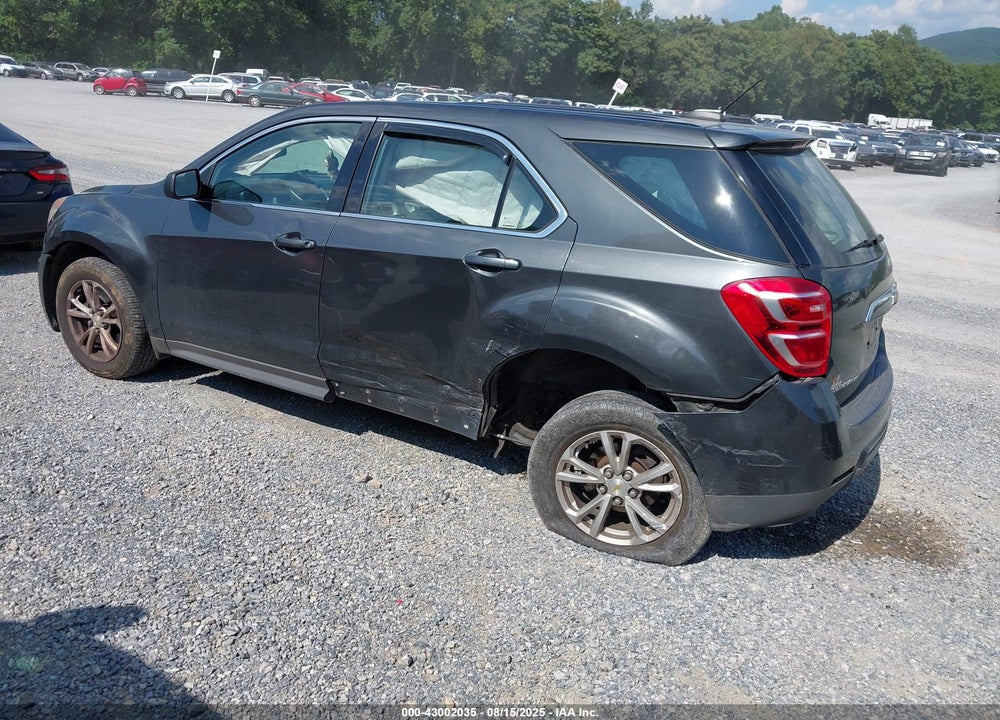 2017 CHEVROLET EQUINOX VIN: 2GNFLEEK4H6263093