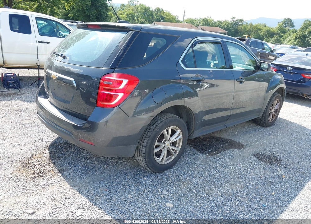 2017 CHEVROLET EQUINOX VIN: 2GNFLEEK4H6263093