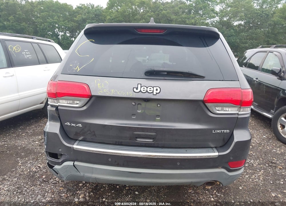 2015 JEEP GRAND CHEROKEE VIN: 1C4RJFBG2FC933469