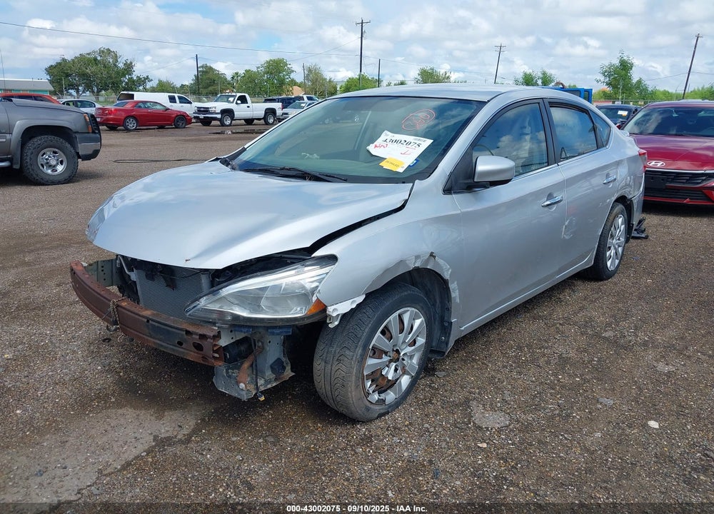 2015 NISSAN SENTRA VIN: 3N1AB7AP3FL695205