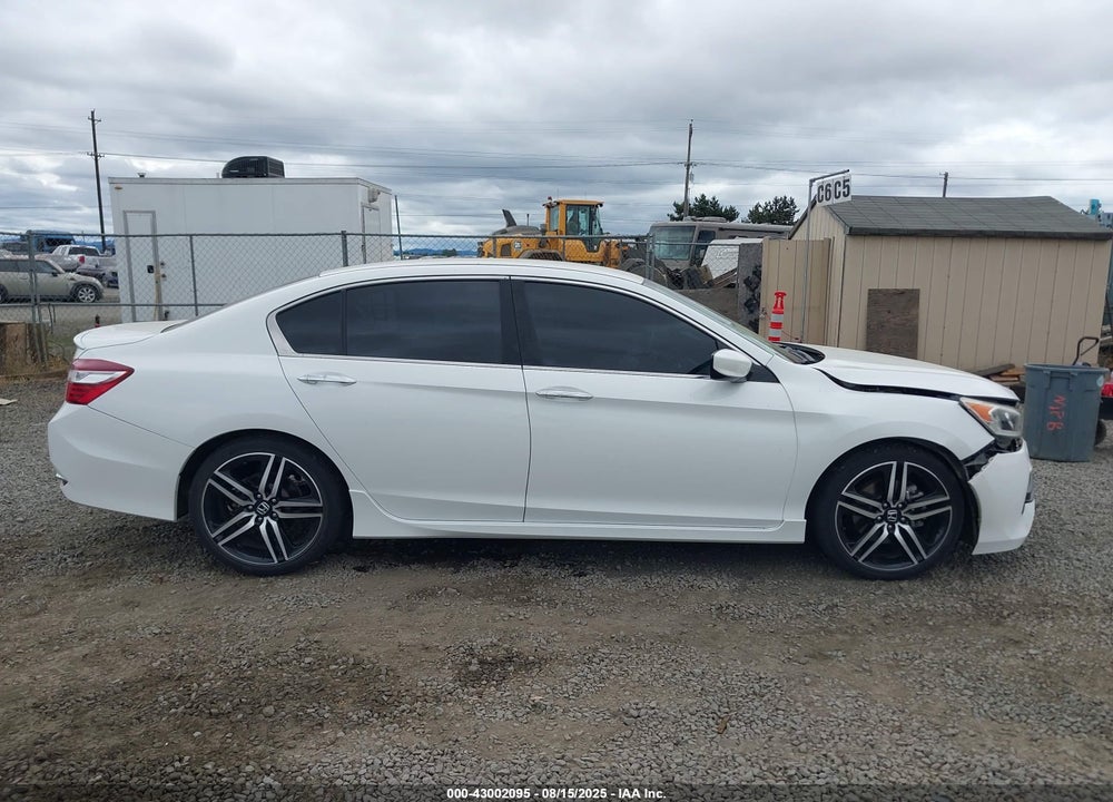 2017 HONDA ACCORD SPORT VIN: 1HGCR2F52HA003717