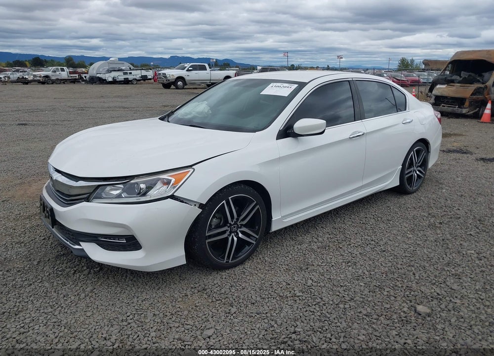 2017 HONDA ACCORD SPORT VIN: 1HGCR2F52HA003717