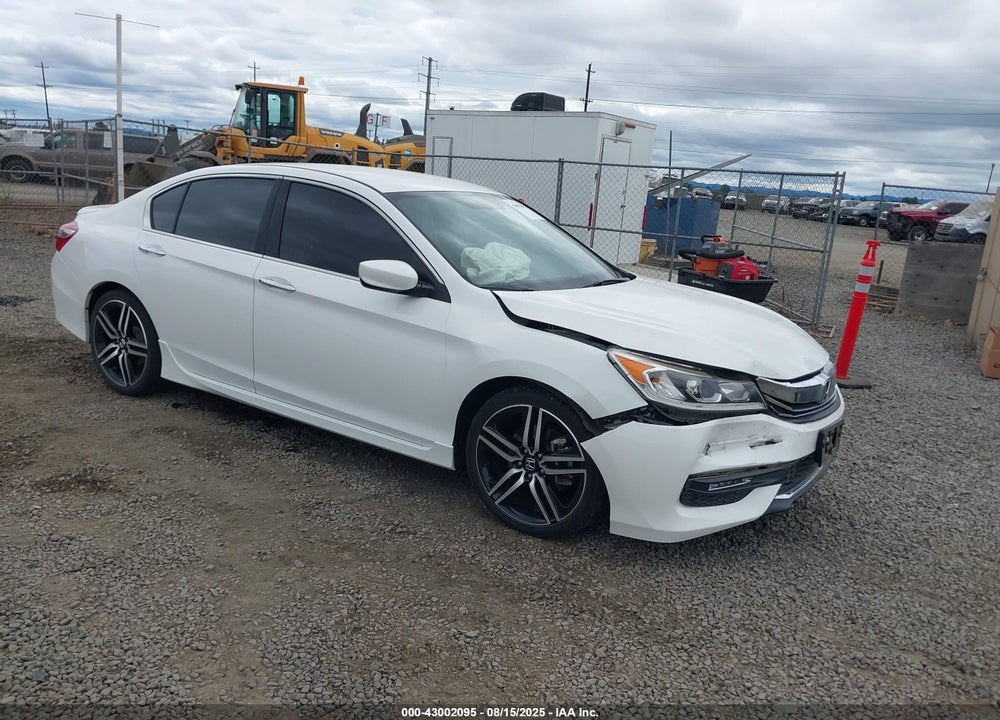 2017 HONDA ACCORD SPORT VIN: 1HGCR2F52HA003717