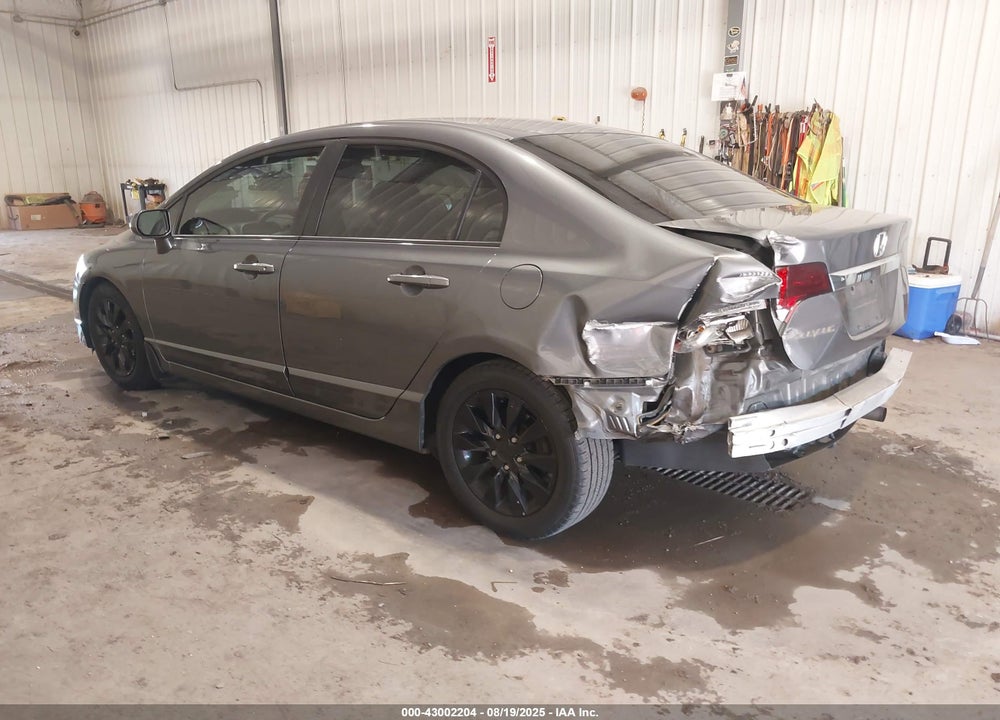 2009 HONDA CIVIC VIN: 1HGFA16839L020105