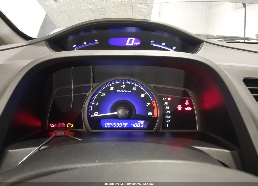 2009 HONDA CIVIC VIN: 1HGFA16839L020105