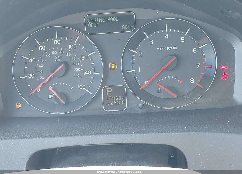 2008 VOLVO C70 VIN: YV1MC67248J049866