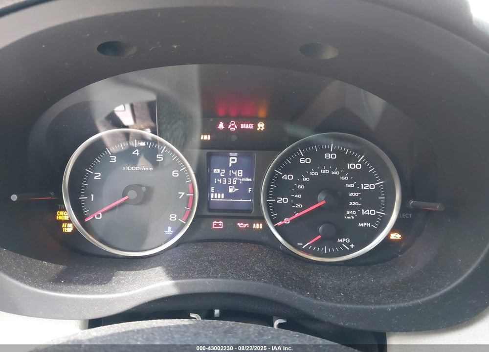 2014 SUBARU XV CROSSTREK VIN: JF2GPAKC7E8274264