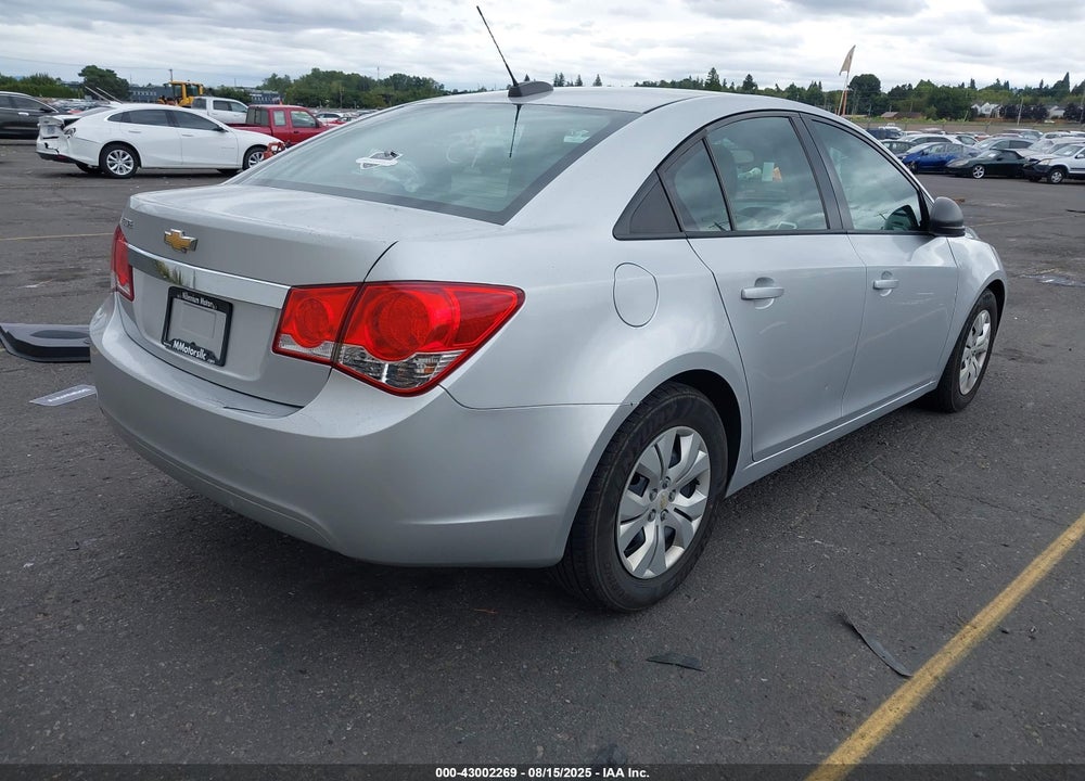 2015 CHEVROLET CRUZE VIN: 1G1PA5SG3F7129524
