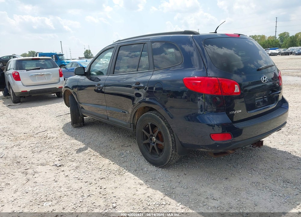 2009 HYUNDAI SANTA FE VIN: 5NMSG13D29H277674