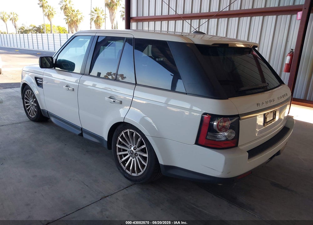 2013 LAND ROVER RANGE ROVER SPORT VIN: SALSF2D4XDA779464