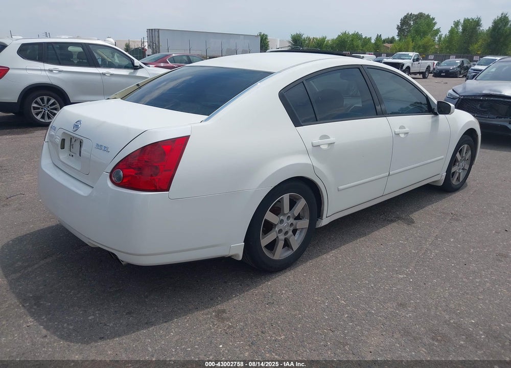 2006 NISSAN MAXIMA VIN: 1N4BA41E16C846786