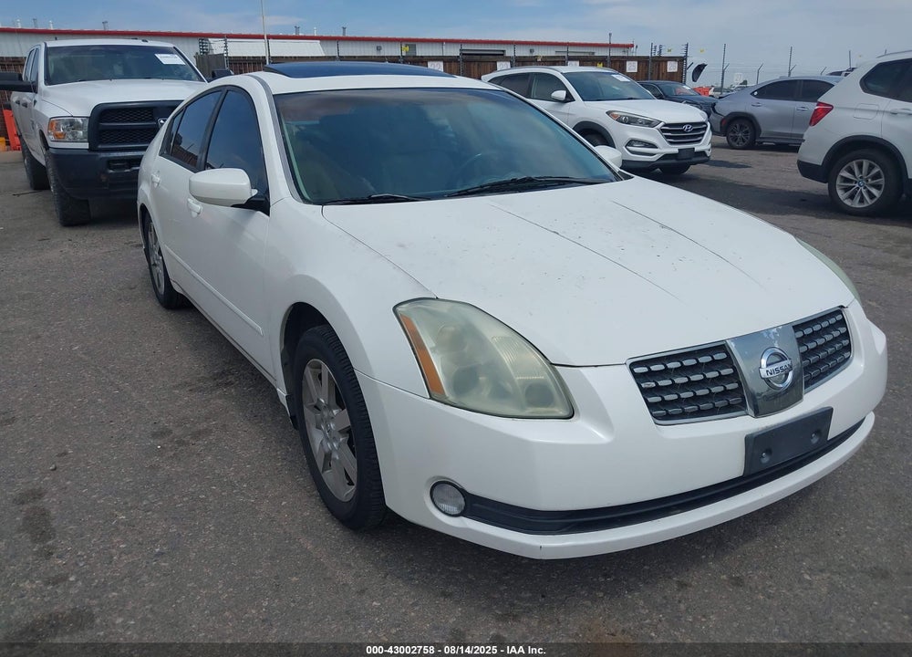 2006 NISSAN MAXIMA VIN: 1N4BA41E16C846786