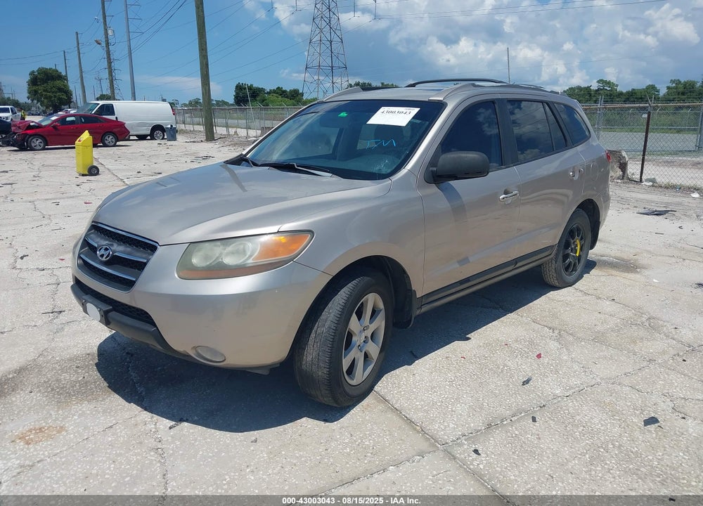 2007 HYUNDAI SANTA FE LIMITED/SE VIN: 5NMSH13E27H128622