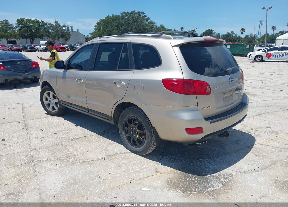 2007 HYUNDAI SANTA FE LIMITED/SE VIN: 5NMSH13E27H128622