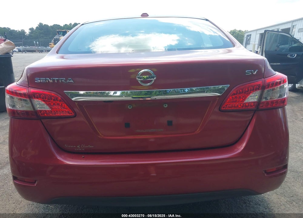 2015 NISSAN SENTRA VIN: 3N1AB7AP8FY316492