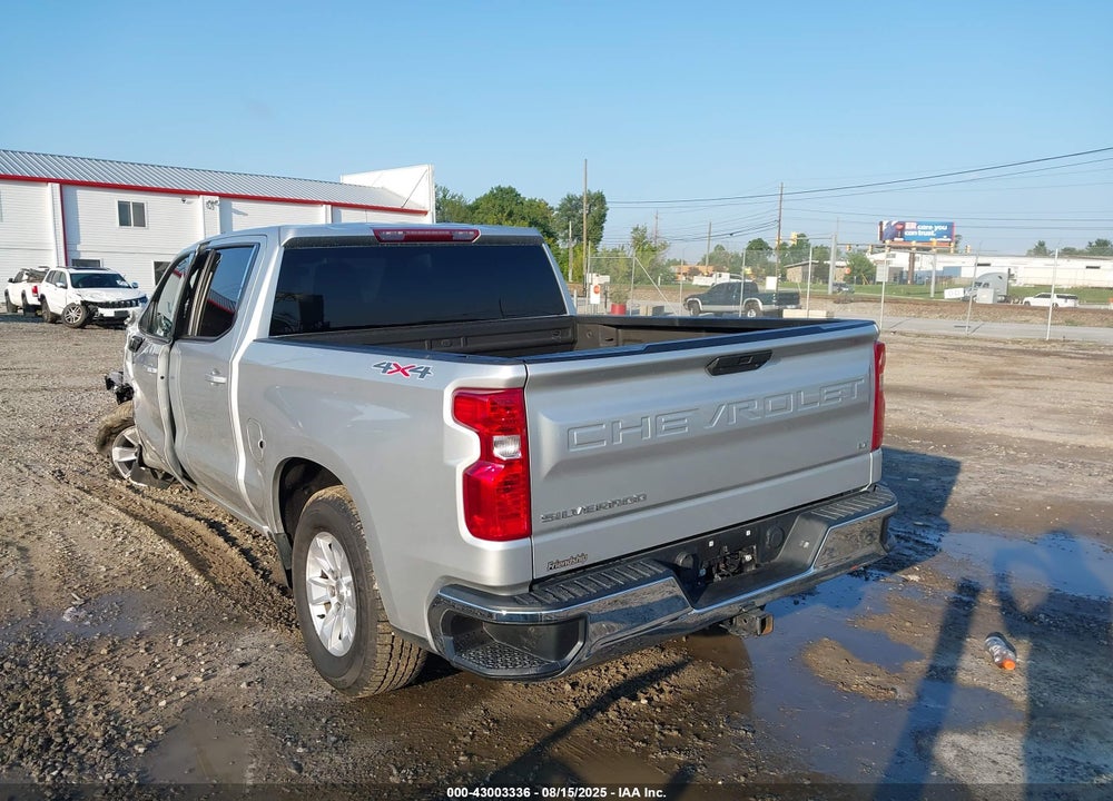 2022 CHEVROLET SILVERADO 1500 VIN: 3GCUYDEDXNG177767