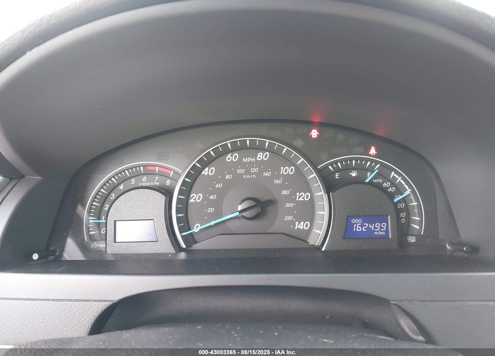 2012 TOYOTA CAMRY VIN: 4T1BF1FK5CU541317