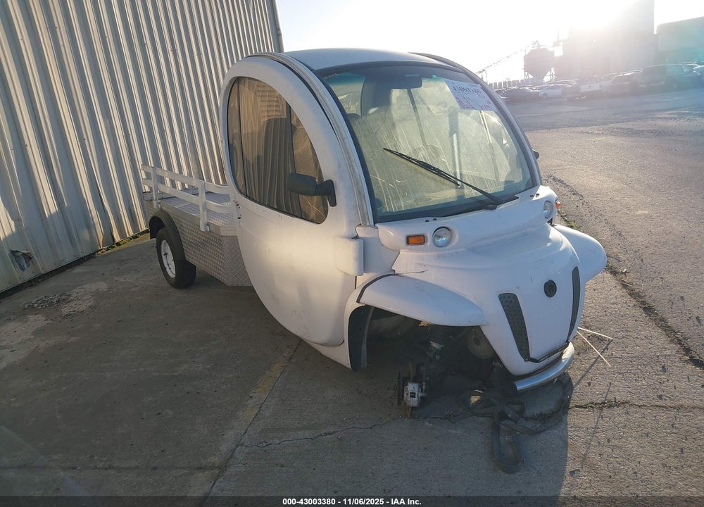 2009 GLOBAL ELECTRIC MOTORS EL VIN: 5ASGUGA449F049107