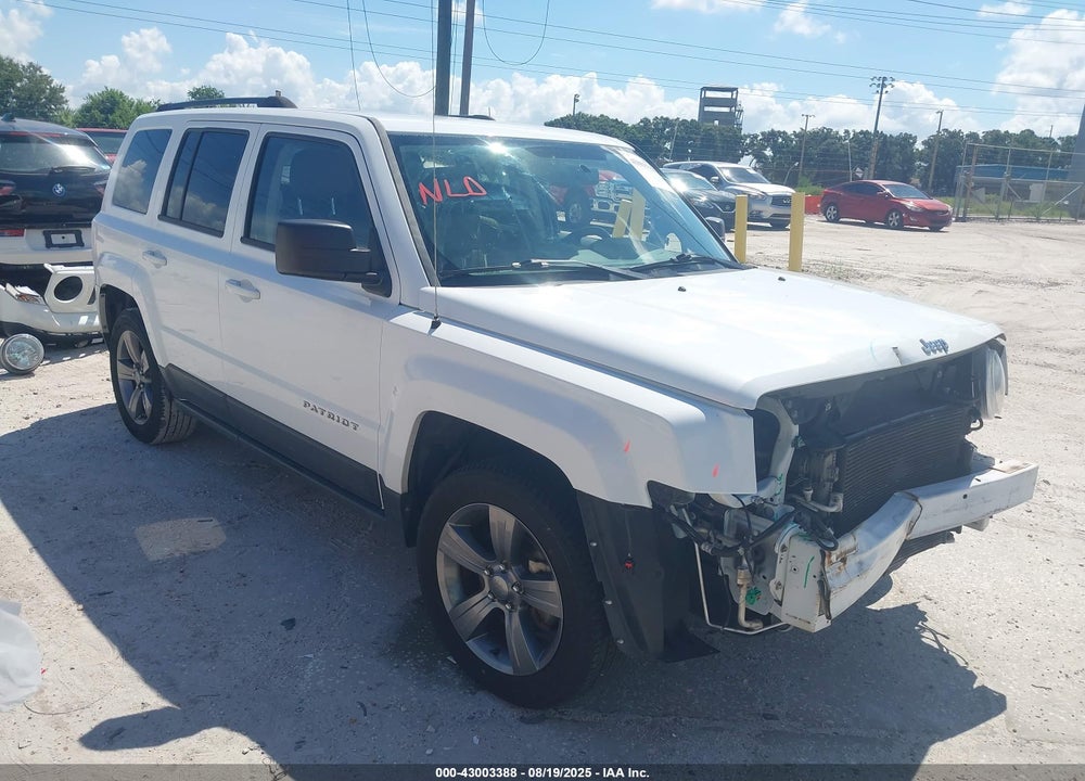 2015 JEEP PATRIOT HIGH ALTITUDE EDITION VIN: 1C4NJPFA0FD342867
