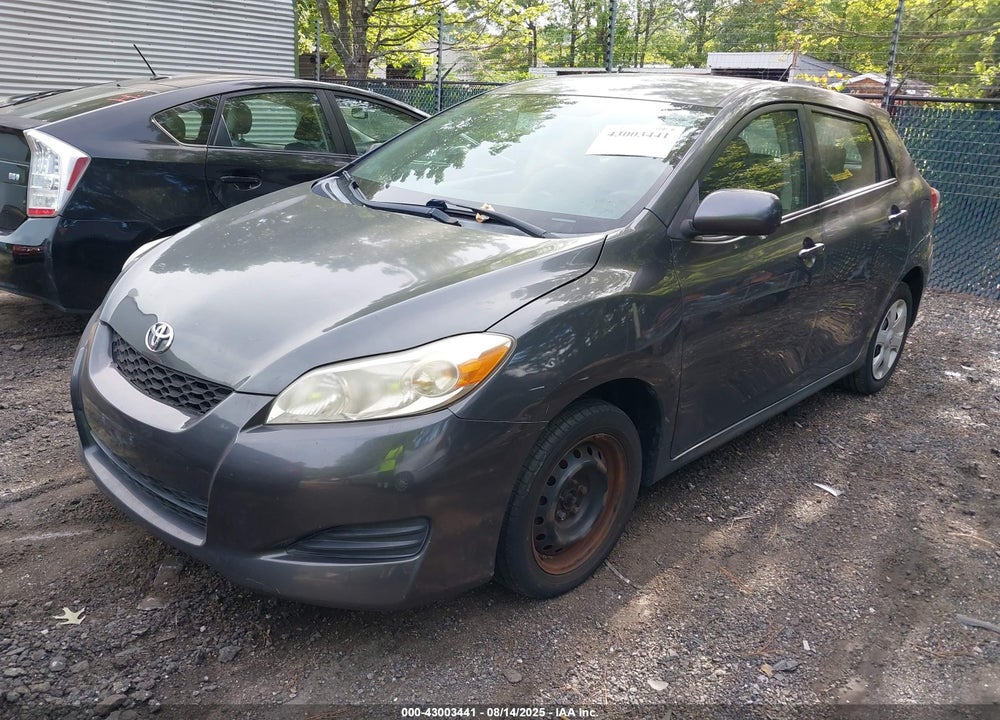 2009 TOYOTA MATRIX S VIN: 2T1LE40E69C005854