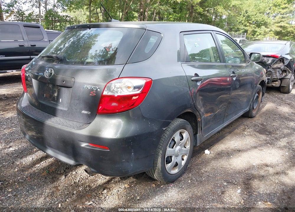 2009 TOYOTA MATRIX S VIN: 2T1LE40E69C005854