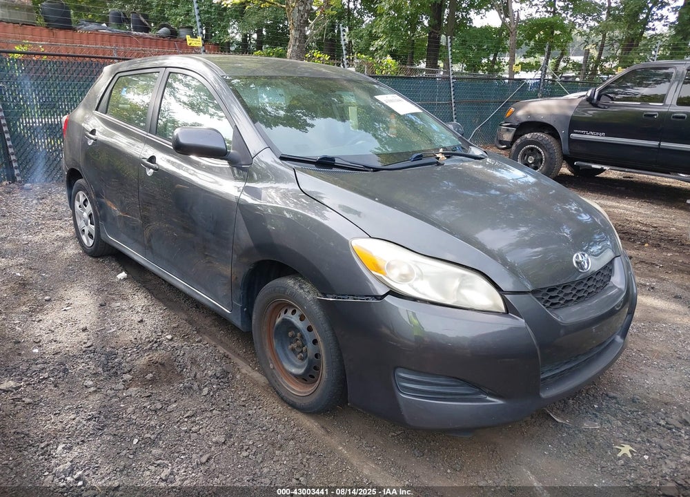 2009 TOYOTA MATRIX S VIN: 2T1LE40E69C005854