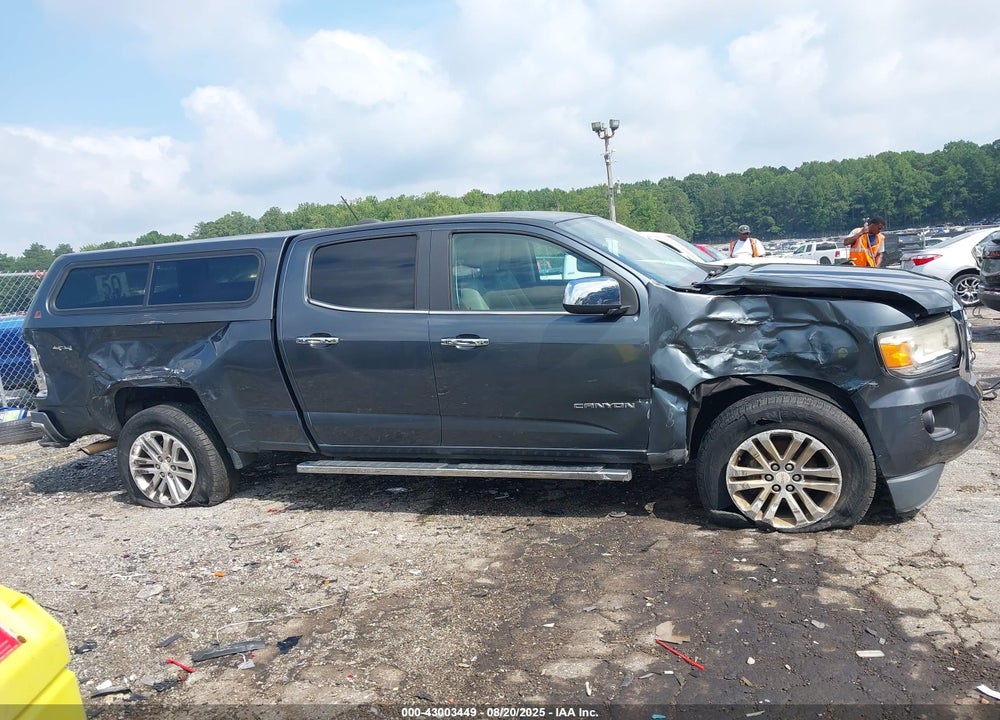 2015 GMC CANYON SLT VIN: 1GTG6CE39F1244721