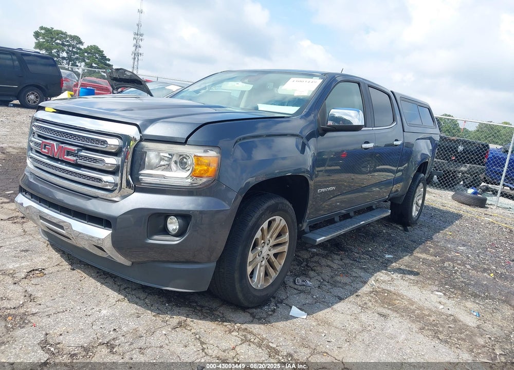 2015 GMC CANYON SLT VIN: 1GTG6CE39F1244721