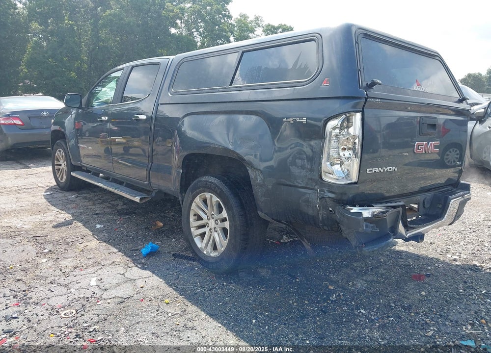 2015 GMC CANYON SLT VIN: 1GTG6CE39F1244721