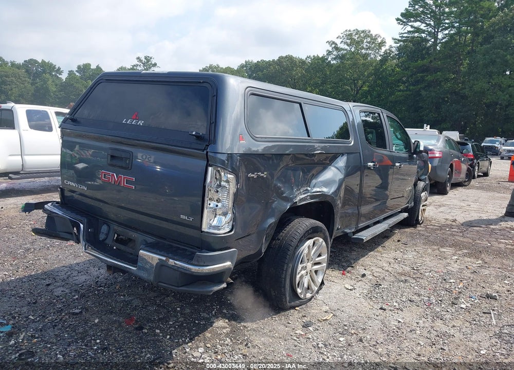 2015 GMC CANYON SLT VIN: 1GTG6CE39F1244721