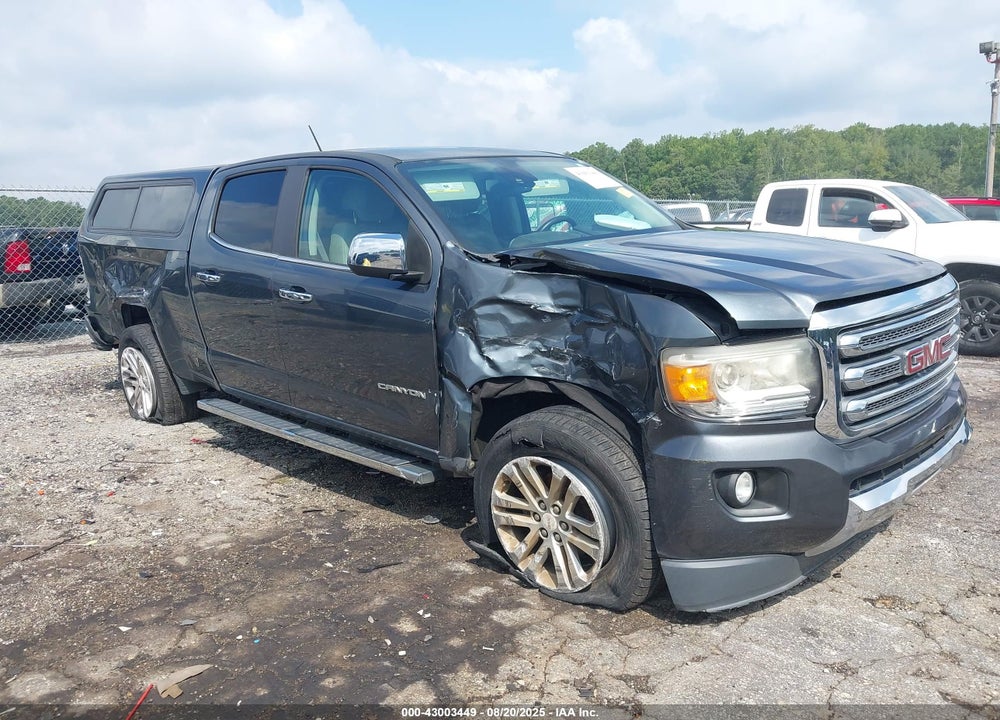 2015 GMC CANYON SLT VIN: 1GTG6CE39F1244721