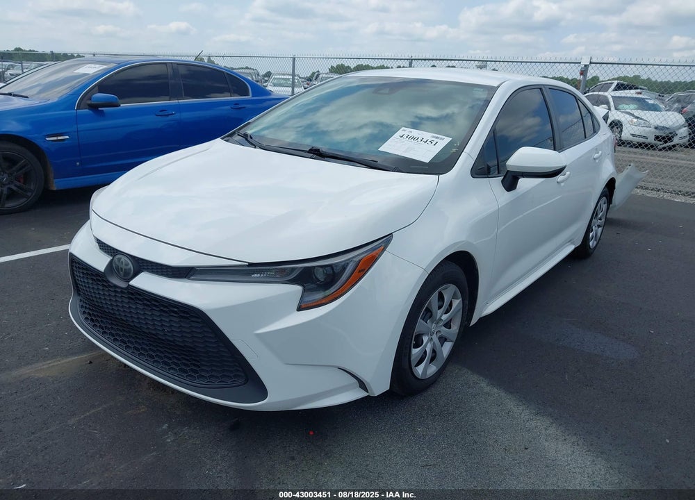 2020 TOYOTA COROLLA VIN: JTDEPRAE3LJ090047