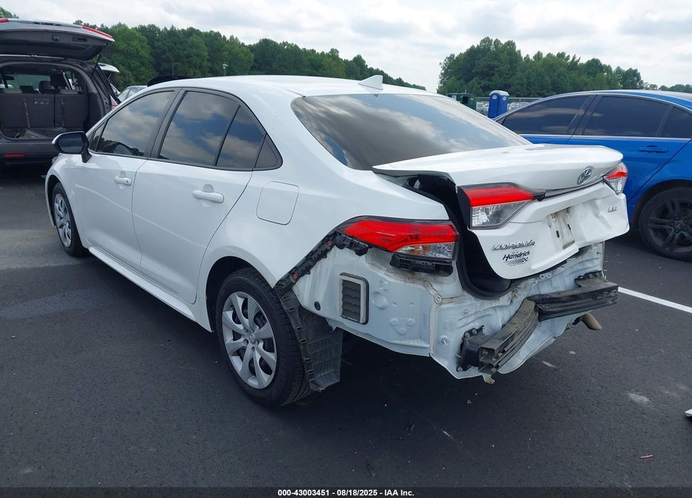 2020 TOYOTA COROLLA VIN: JTDEPRAE3LJ090047
