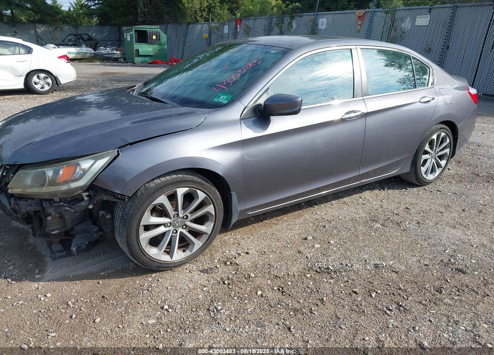 2014 HONDA ACCORD VIN: 1HGCR2F55EA108697