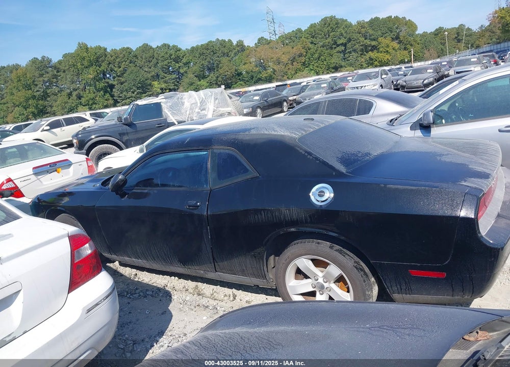 2013 DODGE CHALLENGER VIN: 2C3CDYAG9DH695273