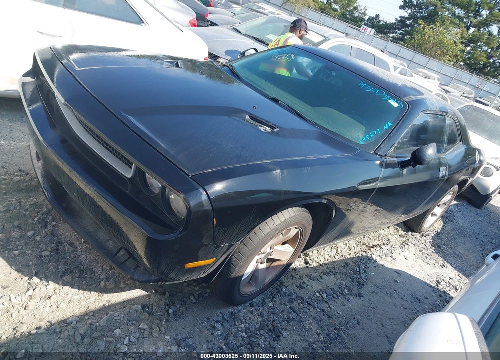 2013 DODGE CHALLENGER VIN: 2C3CDYAG9DH695273