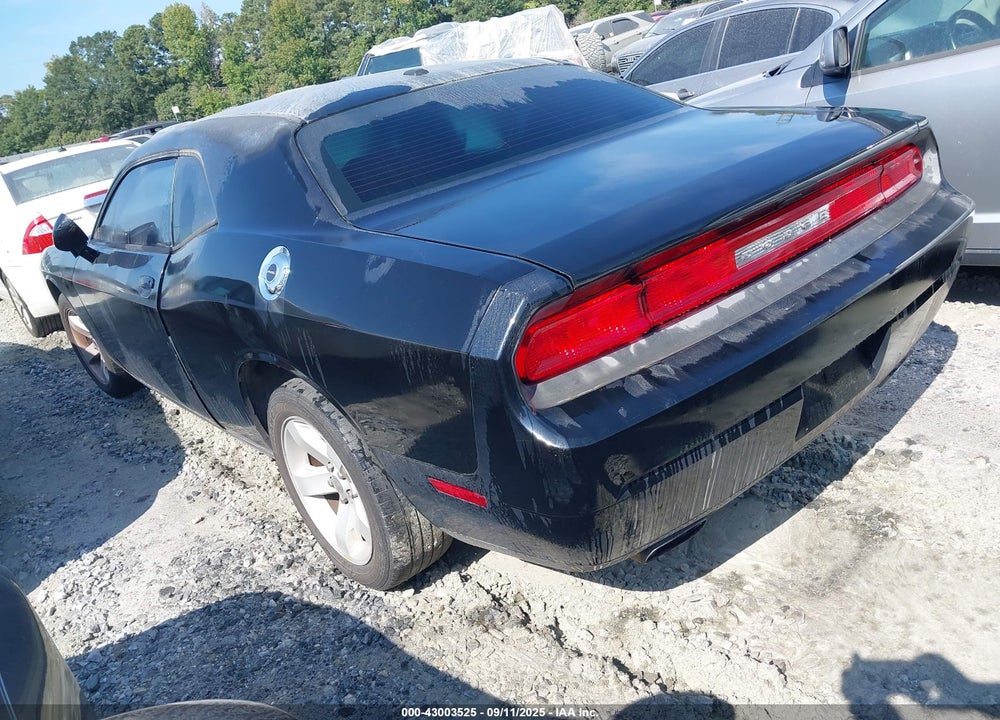 2013 DODGE CHALLENGER VIN: 2C3CDYAG9DH695273