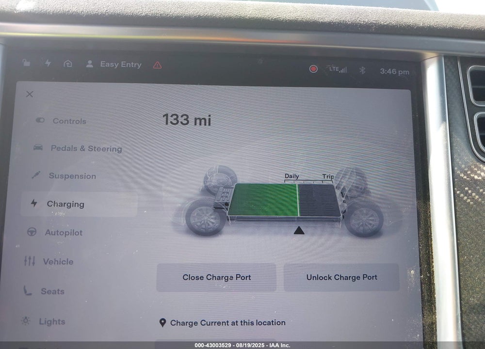 2017 TESLA MODEL X VIN: 5YJXCBE28HF043784