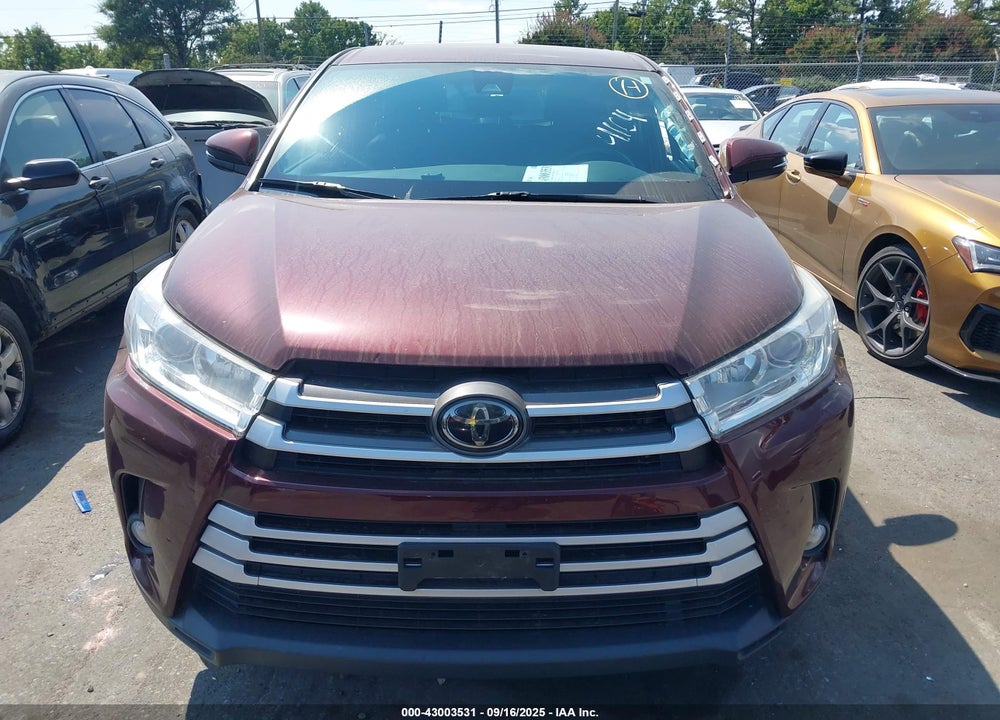 2019 TOYOTA HIGHLANDER LE PLUS VIN: 5TDBZRFH9KS954164