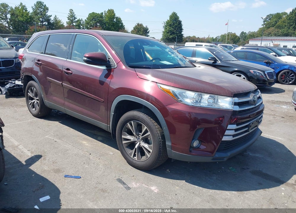 2019 TOYOTA HIGHLANDER LE PLUS VIN: 5TDBZRFH9KS954164