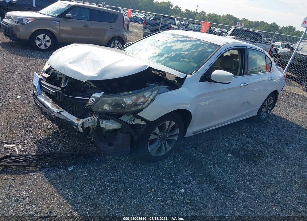 2014 HONDA ACCORD LX VIN: 1HGCR2F38EA127372