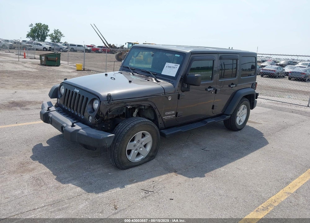 2017 JEEP WRANGLER UNLIMITED VIN: 1C4HJWDG8HL571322